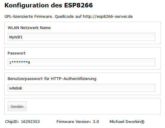 WIFI IP-Steckdosenleiste mit Webinterface setup