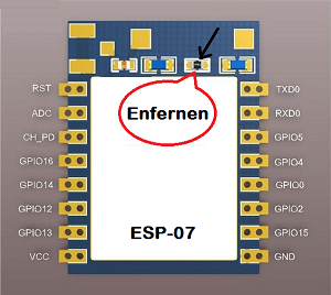 ESP8266 per Webinterface einstellen. WiFi Notruftaster